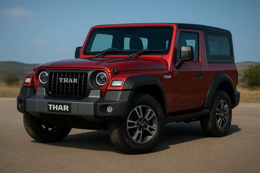 mahindra thar facelift